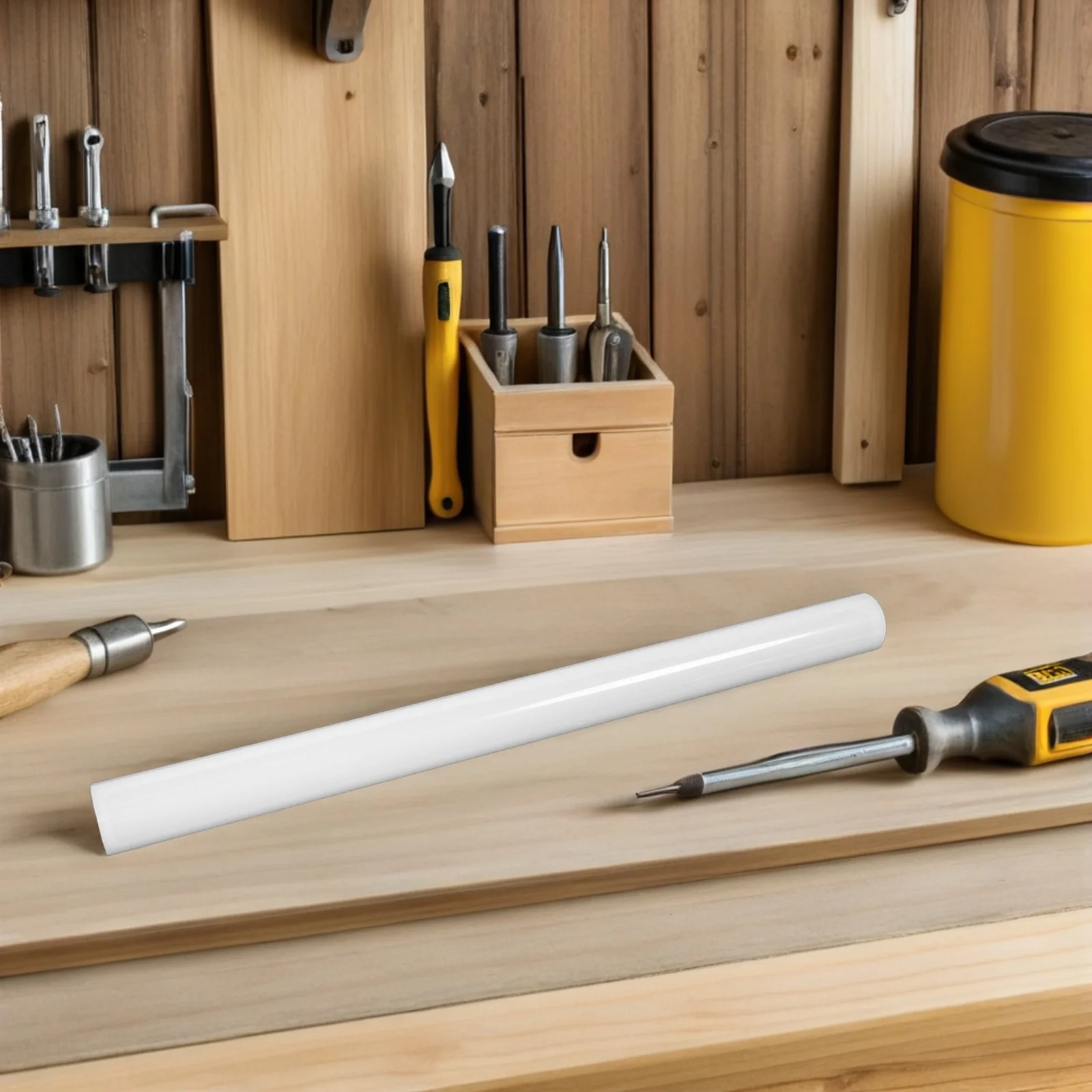 

2pcs Acrylic Tube Light Cover Explosionproof Ceiling Lamp Shade Replacement Dual Clips Anti-Glare Diffuser For Garage Workshop