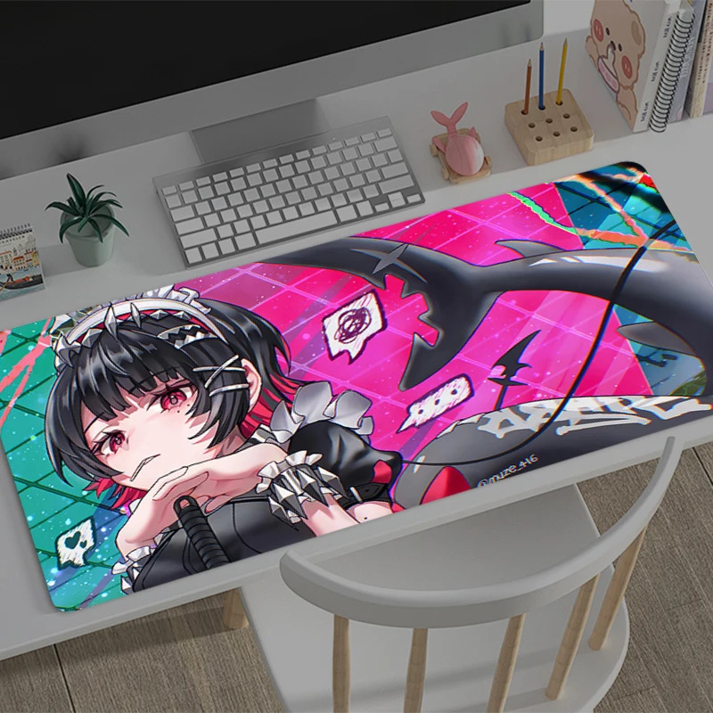 Mouse pad big size Zenless Zone Zero Ellen Joe desk mat Desktop keyboard desk mat gaming mouse pad Computer accessories Mousepad