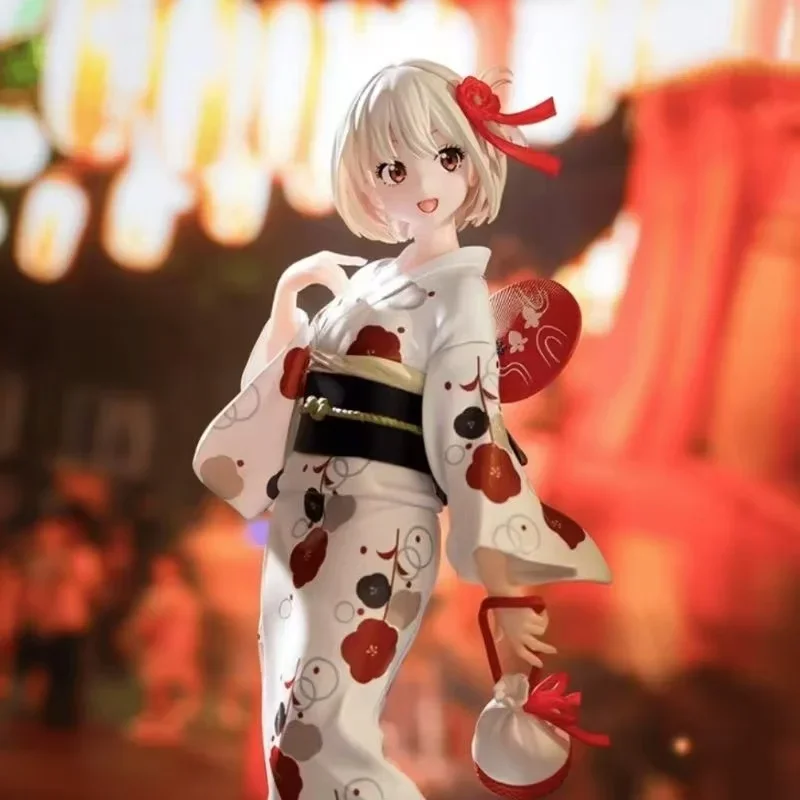 

Collect Anime Figures Nishikigi Chisato & Inoue Takina & Kimono Cute Girl Model Action Figures Toys for Kid Gift Christmas Decor