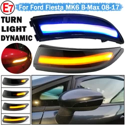 For Ford Fiesta Mk7 2008-2017 for Ford B-Max 2012-2017 Dynamic Turn Signal Light LED Side Rearview Mirror Sequential Indicator