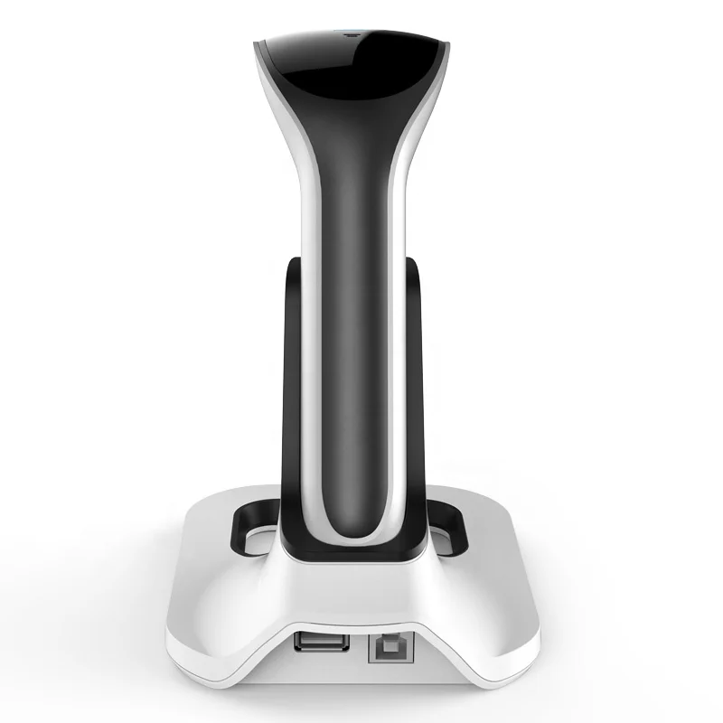 جهاز ماسح الباركود اللاسلكي عالي السرعة ثنائي الأبعاد مع قارئ رمز الاستجابة السريعة سطح المكتب الذكي لاستخدام المطاعم