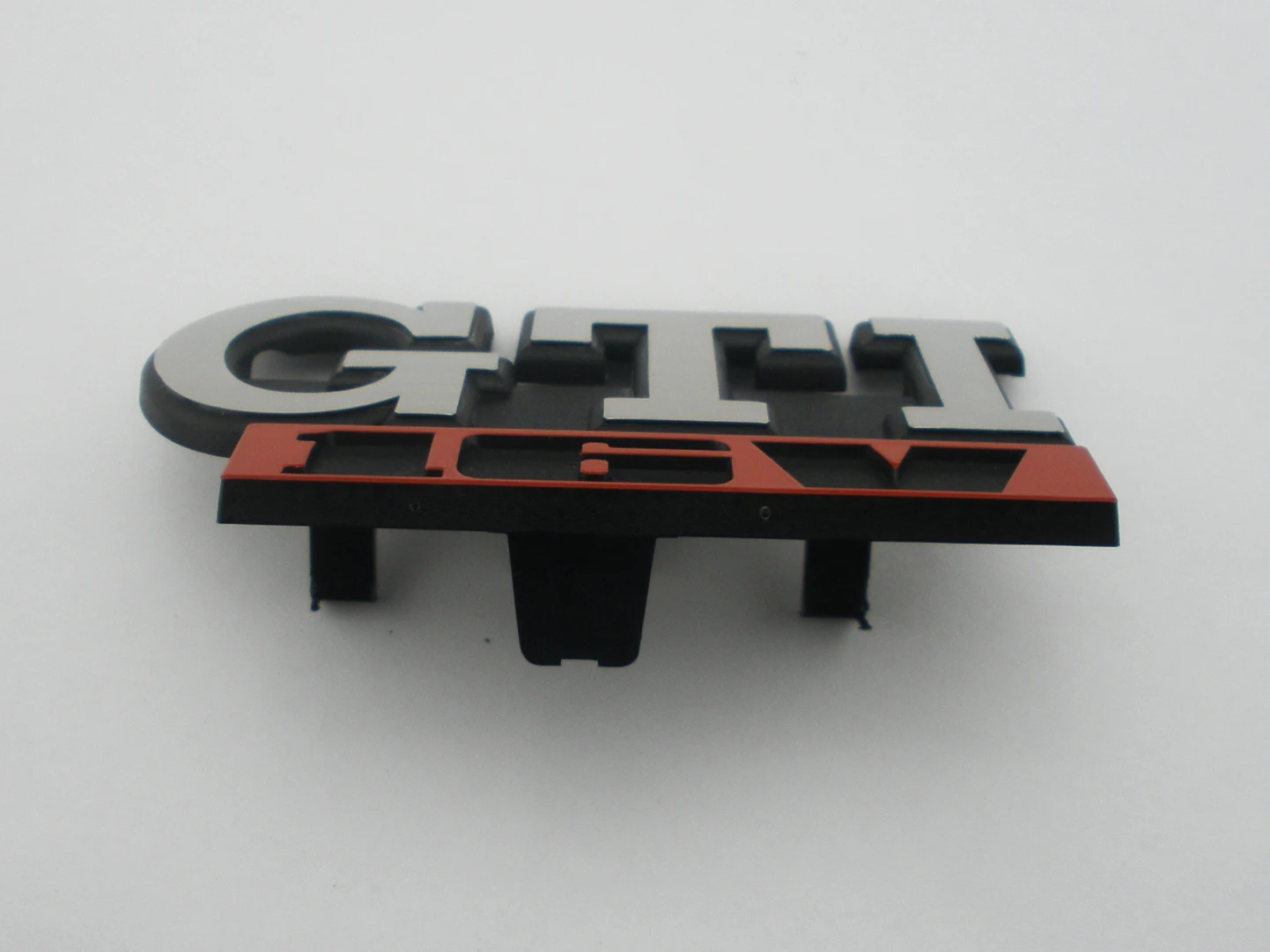 Griglia media 16V gti, Logo GTI, Logo griglia cromata, Badge griglia auto, MK1 MK2