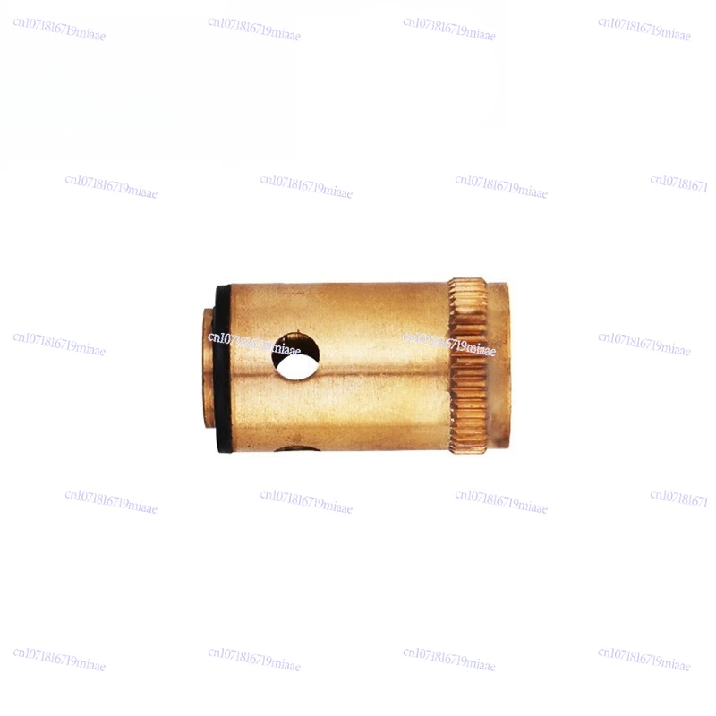Red & Blue All Copper Faucet Kit Kitchen Hardware Water Inlet Foot with Rubber Ring Screw Spool - Kitchen Faucet Accessories