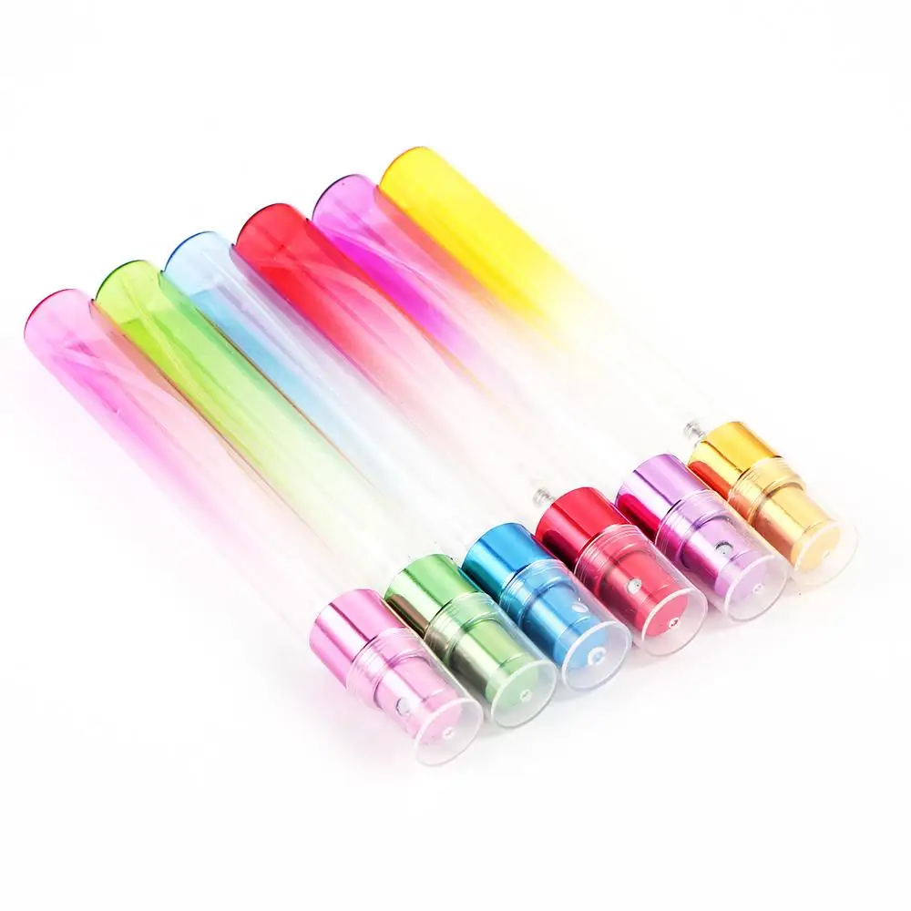 

Small Travel Fine Mist Gradient Color Cosmetic Container Glass Spray Bottles Atomizer Refillable Bottle Bottles