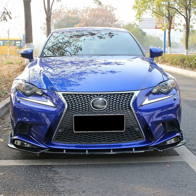 

For 2015-2016 Lexus IS Front Bumper Lip Separator High Quality ABS Material Guard Spoiler Car Parts