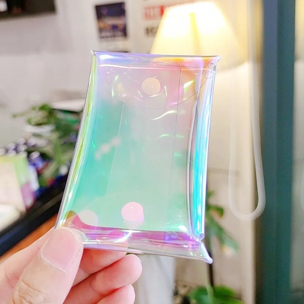 

Подарочный кошелек из ПВХ, прозрачный многоразмерный куклы, уличная сумка, водонепроницаемая сумка с пряжкой, держатель для карт, игрушечная кукла