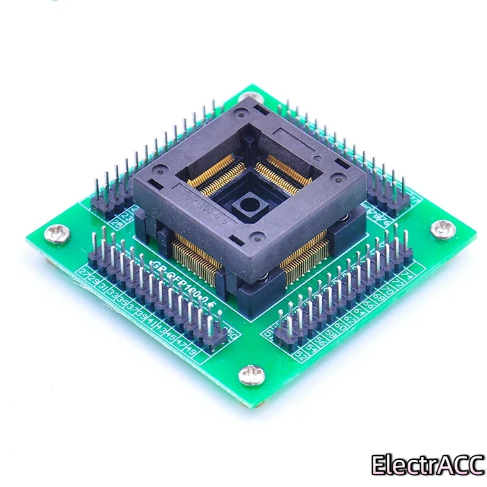 LQFP100 Test Stand/TQFP-100-0.5 Burn Stand/IC Stand/Aging Stand/TQFP100 Programming Stand