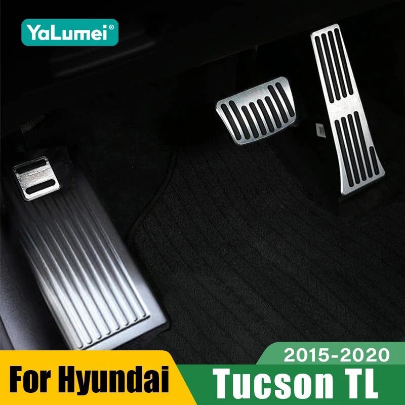 Für Hyundai Tucson TL 2015 2016 2017 2018 2019 2020 Auto Fußstütze Pedal Gaspedal Bremspedale Abdeckung Zubehör