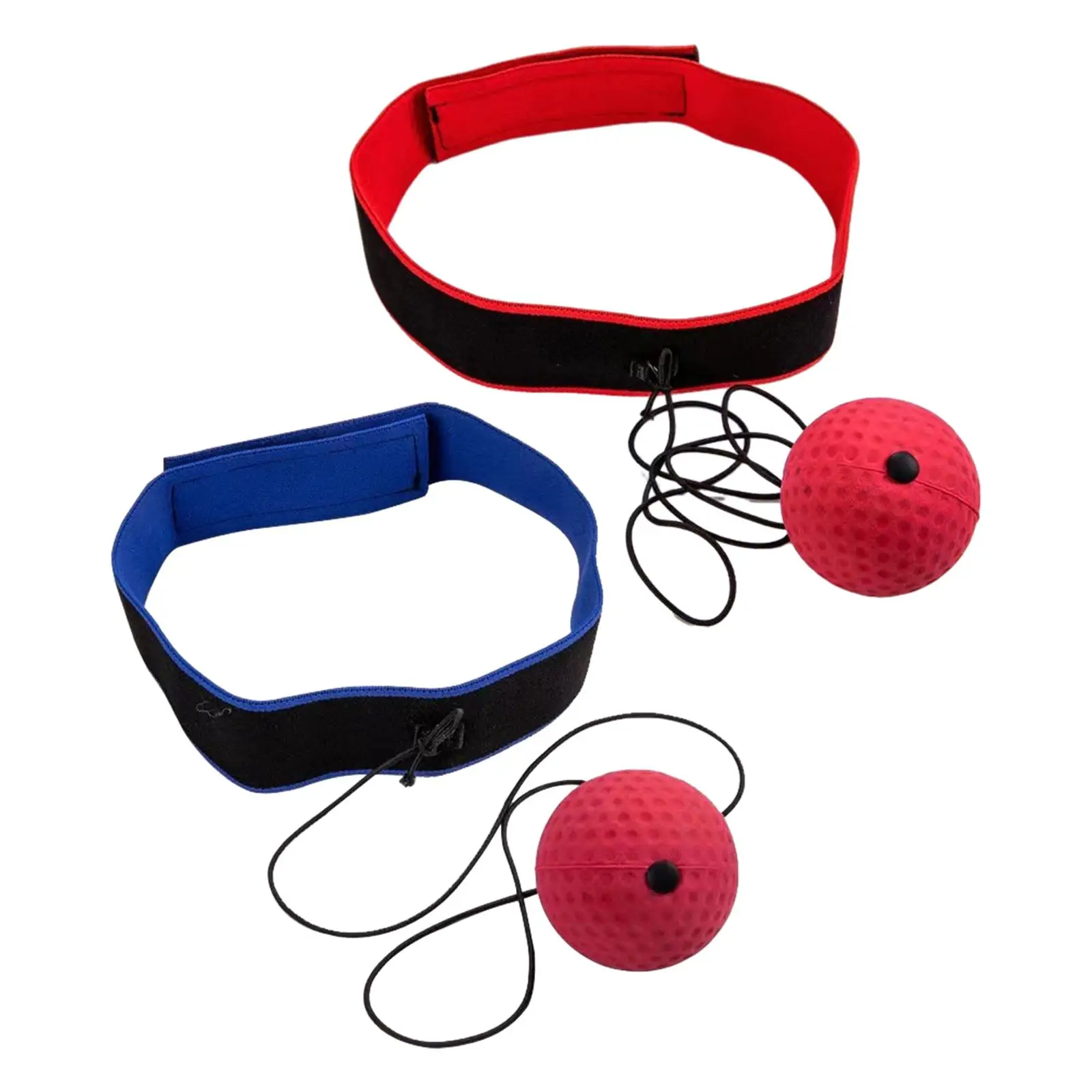 

Boxing Reflex Ball Headband Adjustable Boxing Gear Boxing Ball on String Reflex Punching Ball for Mma Workout Sports Trainer