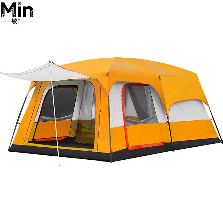 8 Person Ultralight Large Family Camping Tent Waterproof Windproof Portable Outdoor Tent for Group Camping Backpacking Picnic
