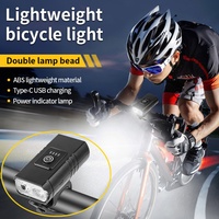 1-4PCS T6 LED Bicycle Front Light USB Rechargeable MTB Mountain Bike Headlight Bright Cycling Lantern