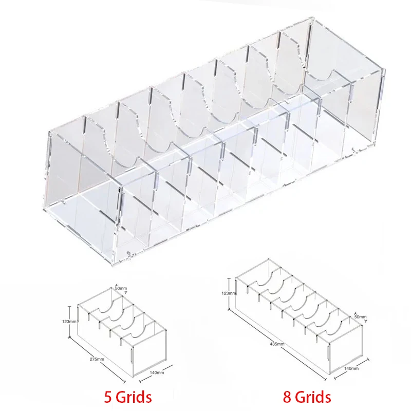 투명 아크릴 보관함, 아크릴 벨트 전시 케이스, 벨트 조립, 활 타이, 쥬얼리, 시계 정리함, 5/8 그리드 