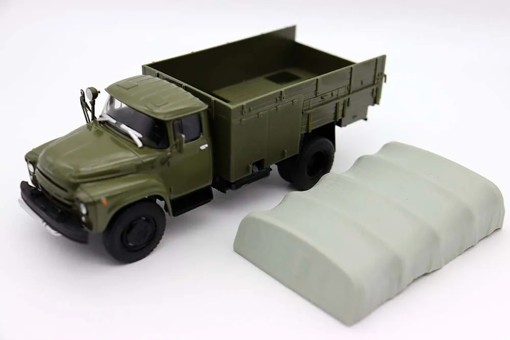 NEW 1/43 Scale 1:43 ZIL 130 Aircraft Refueling PSG-160 Military Truck USSR Cars Diecast Model Toys for Collection gfit