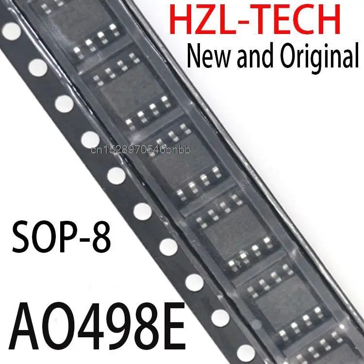 5PCS New and Original AO4498 SOP-8 4498 SOP 4498E MOS  SOP-8 AO498E