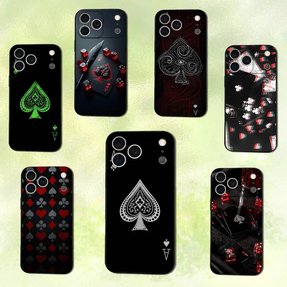poker-art-ace-of-spades-capa-de-telefone-para-iphone-14131712111615pluspro-max-xs-x-xr-se-mini-capa-preta-de-silicone-macio
