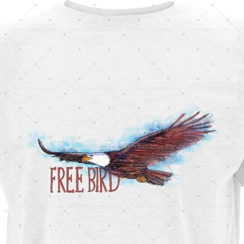 

2026 men T-Shirt Hoodie Hand Drawn Comic style Free Bird – Lynyrd Skynyrd – Colour Rock Unisex S-6XL Plus Size Friendly