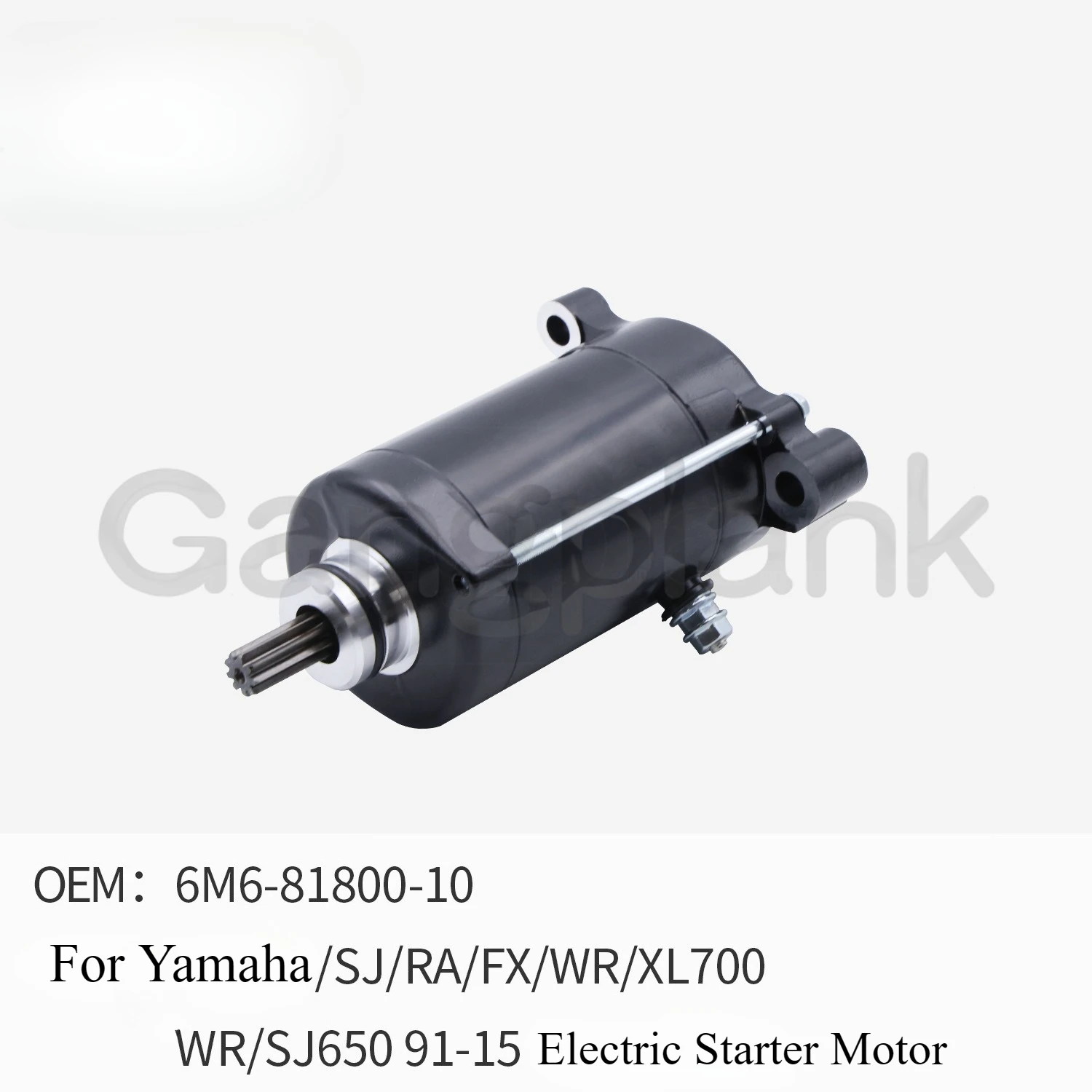 

6M6-81800-10 Стартер для моторной лодки подходит для электрического стартера Yamaha SJ/RA/FX/WR/XL700 WR/SJ650 91-15