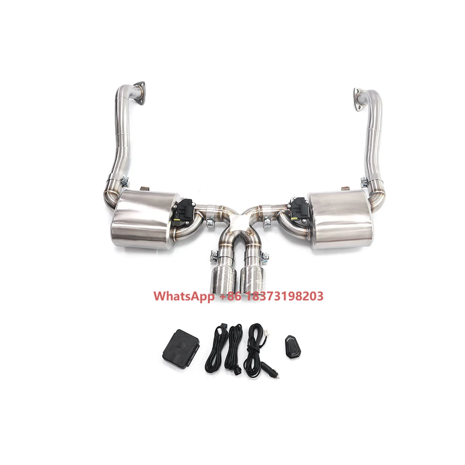 

ING Stainless Steel Exhaust Valve Catback for Porsche Cayman 987.2 3.4L Muffler With High Quality Auto Performance Turning Parts