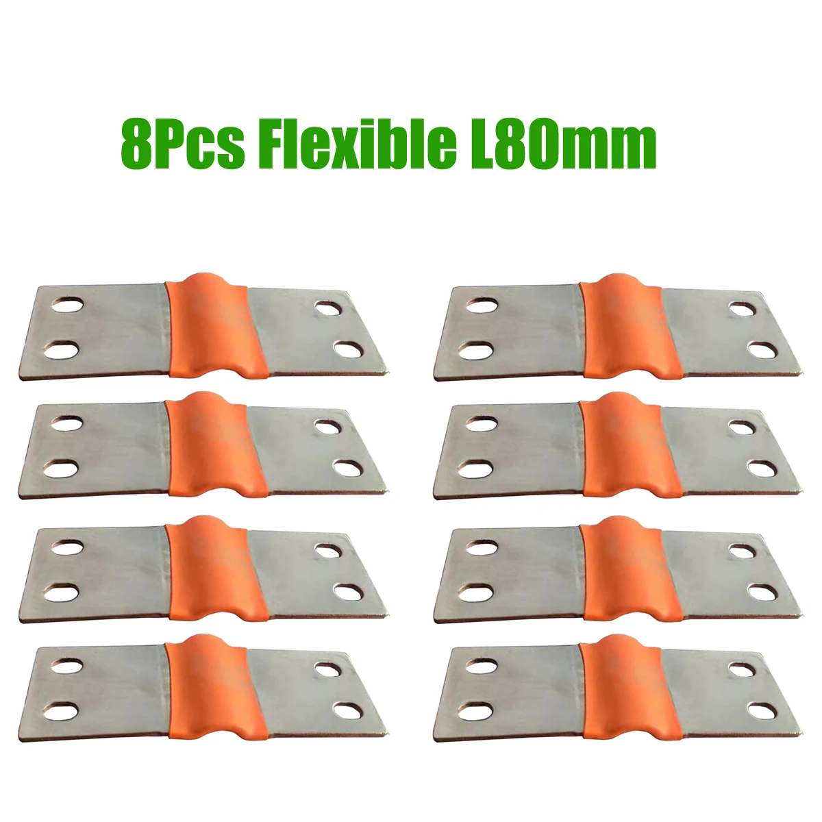 Flexible Busbar 300A LiFePO4 Battery Accessories Lithium Straps Clips Stud Connecting Bar Pure Copper LFP 280K 280Ah 310AH 320AH