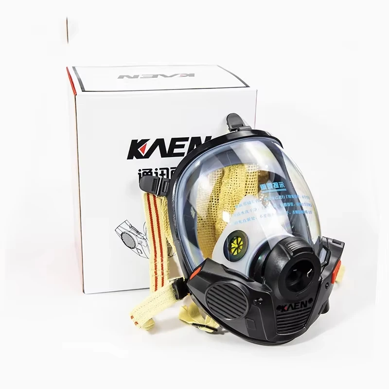 IP67 Dustproof Waterproof Full Face Mask – 1000M Two-Way Radio Communication for Industrial & Outdoor Safety Gear