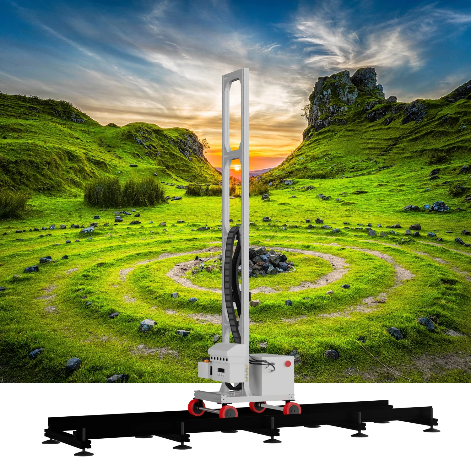 Factory Price 3d Diy House Vertical Colour Floor And Wall Printer Machine Support Custom