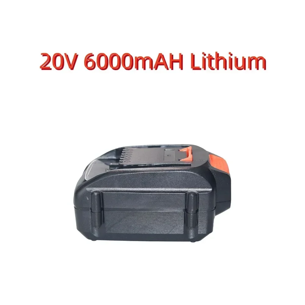 20V 4000/6000mAH Lithium-Ion Large-Capacity Battery Suitable for Power Tool WORX