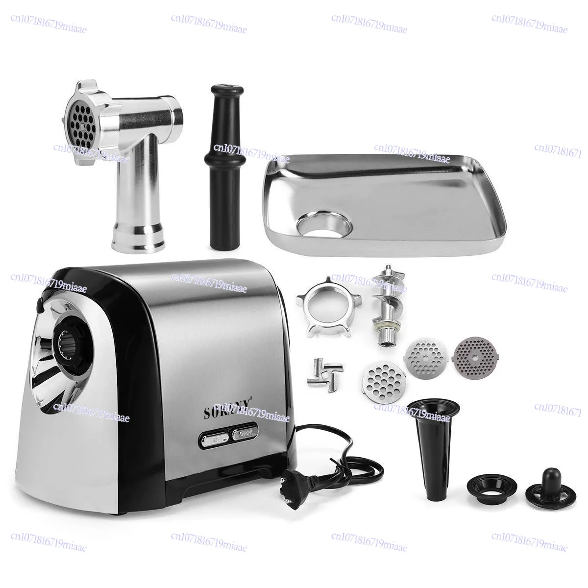

Electric meat grinder household multifunctional automatic stainless steel minced meat filling machine enema machine