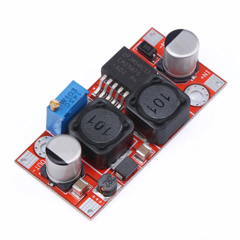 DC-DC Auto Boost Buck Converter 3-35V to 1.25-30V 2A 18W Full Range Regulator Step-up Step-down Power Supply Module LM2587