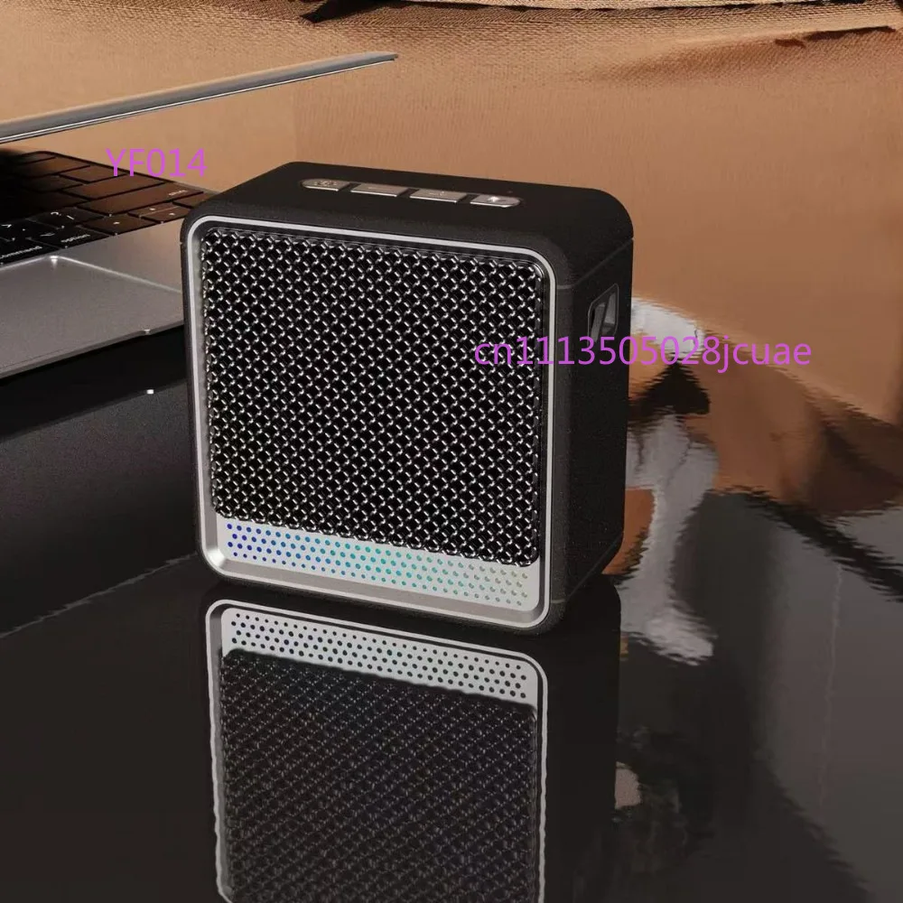 Mini Square Portable Wireless Bluetooth Speaker Desktop Stereo Surround Sound Heavy Bass Audio Player