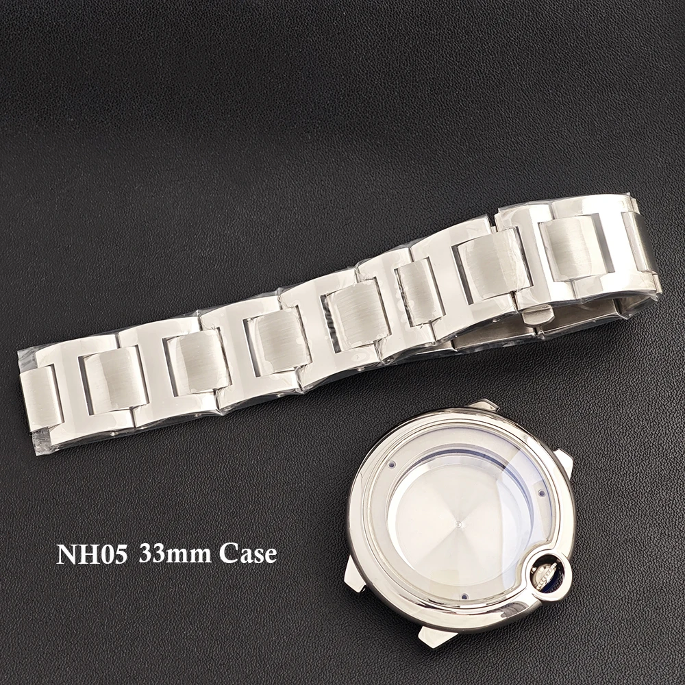 

NH05 Dial NH05 33mm Case Miyota8215 42mm case Stainless steel watch case Blue Balloon Fashion Couple Watch case Custom Logo dial