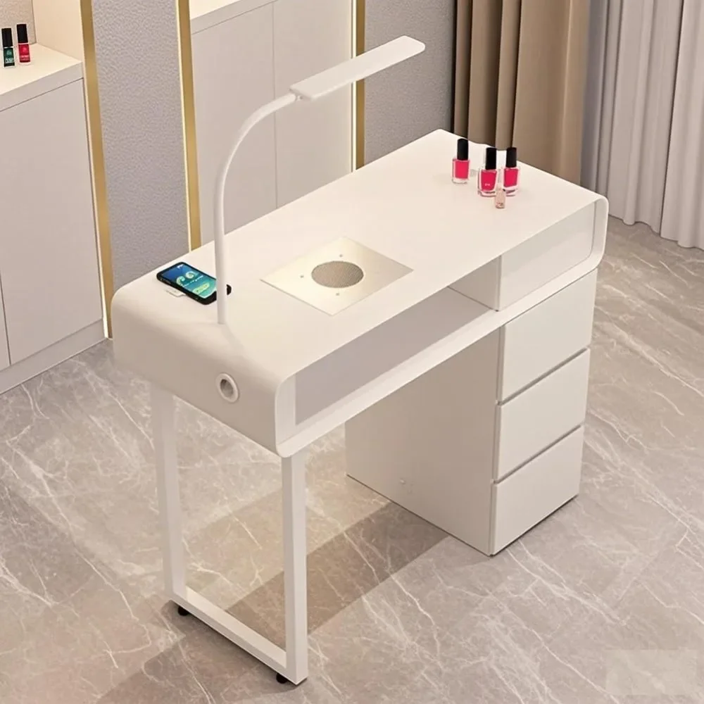 

Professional Beauty Manicure Table, Multifunctional Manicure Table, Beauty Salon Nail Supplies Workstation, Nail Makeup Salon Ta