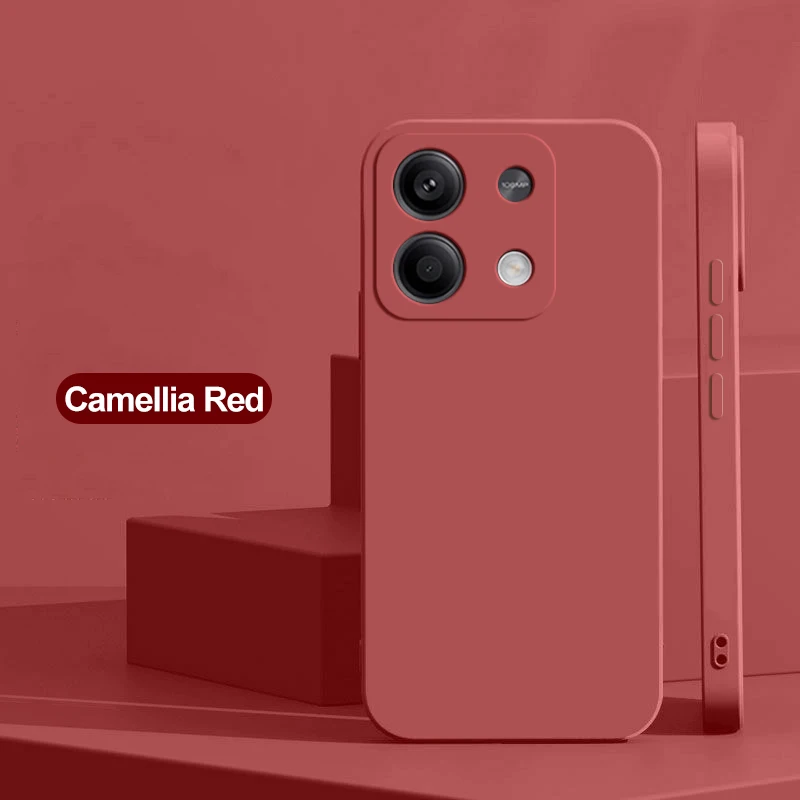 Original quadratische Flüssigsilikon-Handyhüllen für Xiaomi Redmi Note 13 14 Pro Note 14 Pro + Note 13 Pro Plus 5G stoßfeste Rückseite – Detail 10