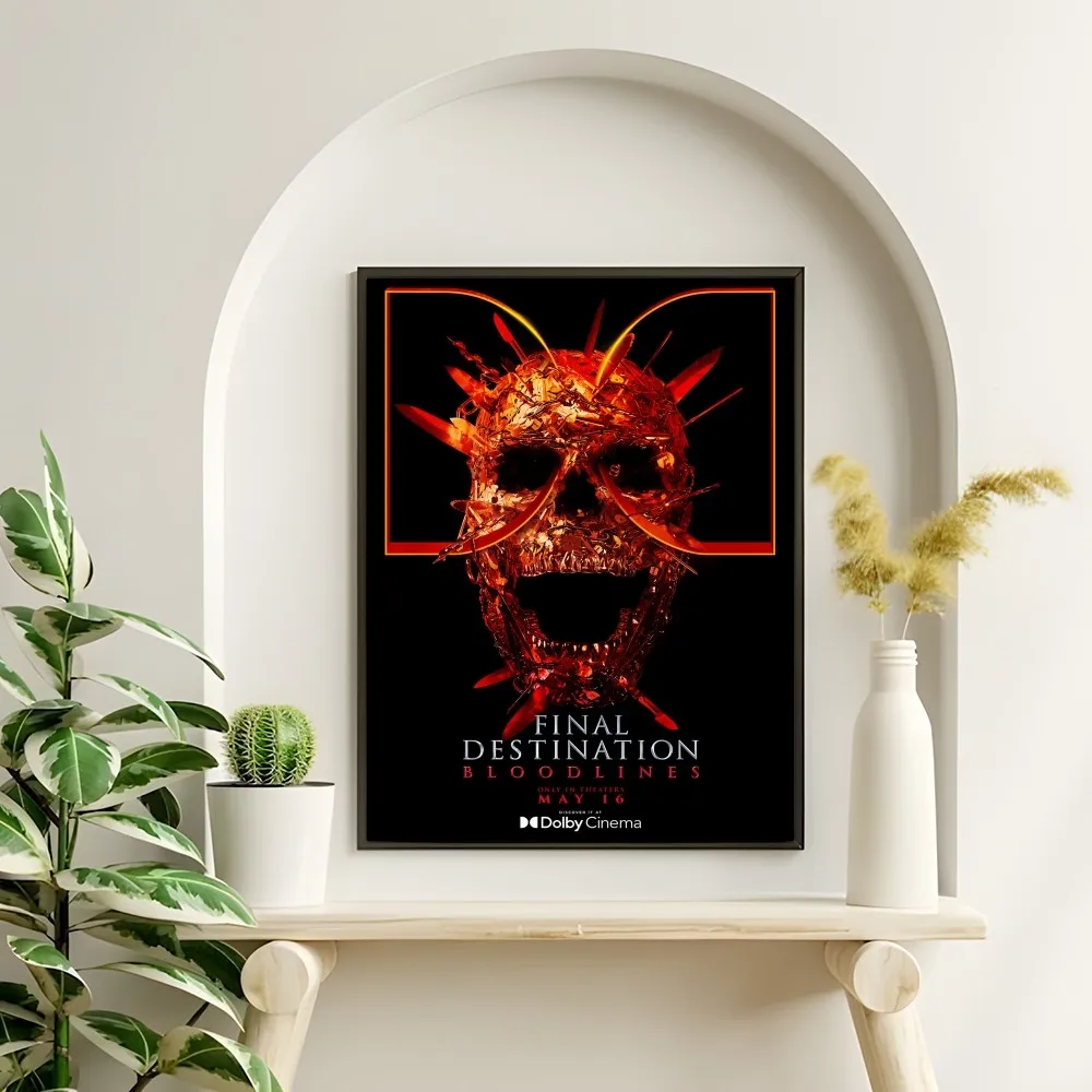 الفيلم الوجهة النهائية خطوط الدم ملصق جدار الفن اللوحة دراسة الشمال ديكور المنزل