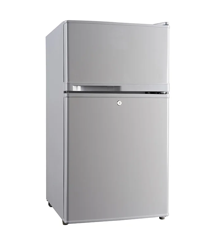 R600a Fast Cooling 80L Double Door Manual Defrost Mall Fridge Refrigerator s
