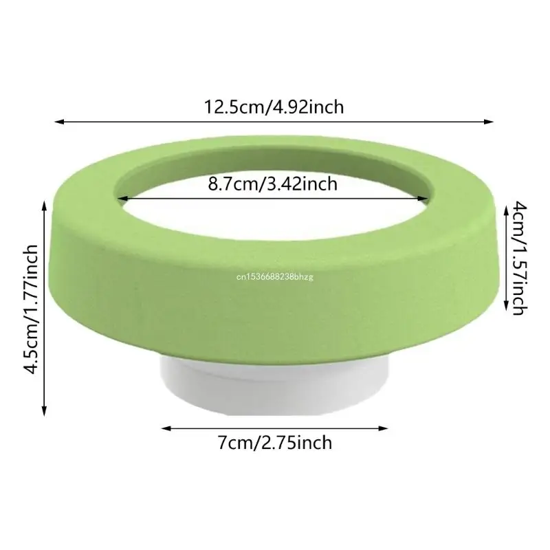 Efficient Toilet Flange Gasket Sealing Rings Toilet Fitting ABS Texture Suitable for Household and Public Restrooms Dropship image 6