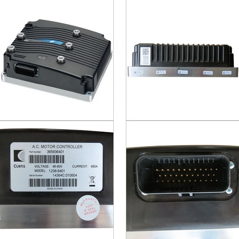 Hot Sale Curtis AC Programmable Motor Controller for Electric Car 1238-6401