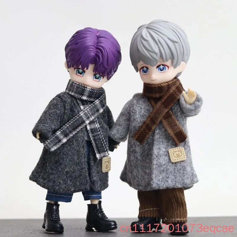 Anime Love And Deepspace Ob11 Bjd Dolls 12 Point Movable Jointed Figures Xavier Sylus Rafayel Zayne Anime Fans Gifts Collect Toy