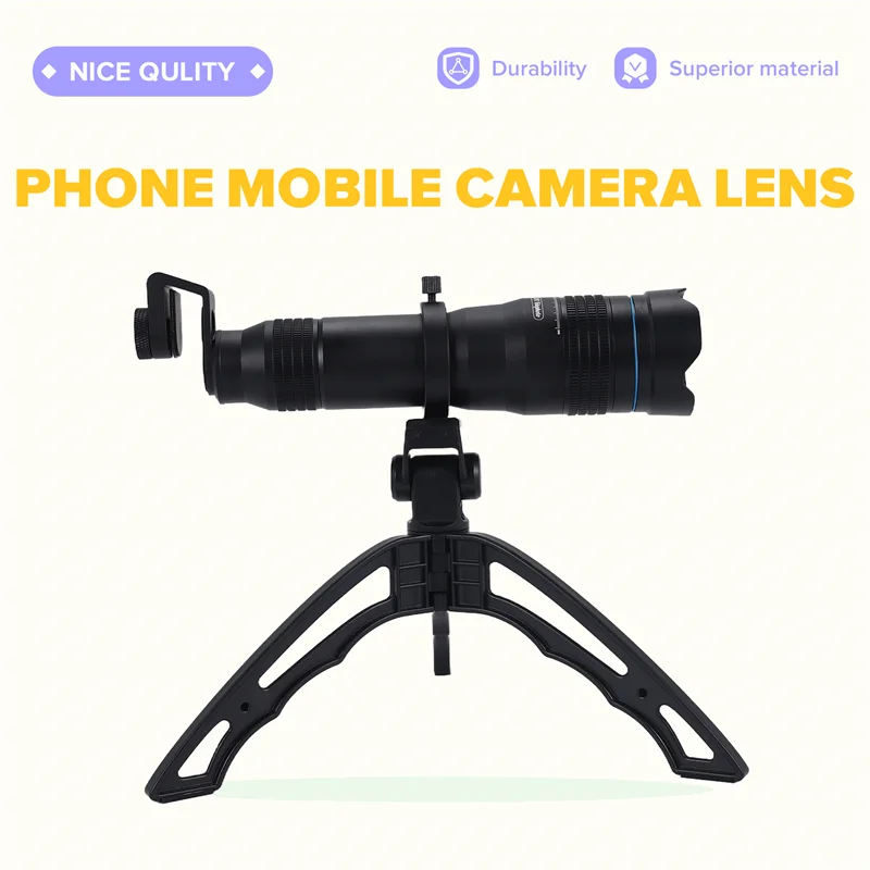 ABDE-APEXEL 光学電話モバイルカメラレンズ 36X 望遠望遠鏡レンズ単眼 + Selfie 三脚 Iphone Huawei 社すべて Smartpho