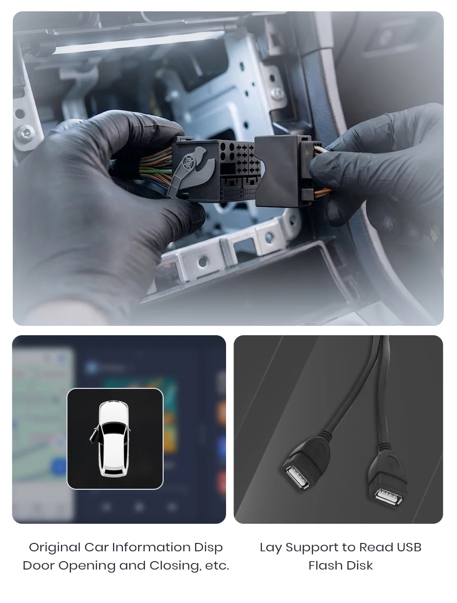 Junsun Android 15 Intelligente Autosysteme für Toyota Land Cruiser Prado 150 2009-2013 AI Wireless CarPlay für Apple Auto – Detail 6