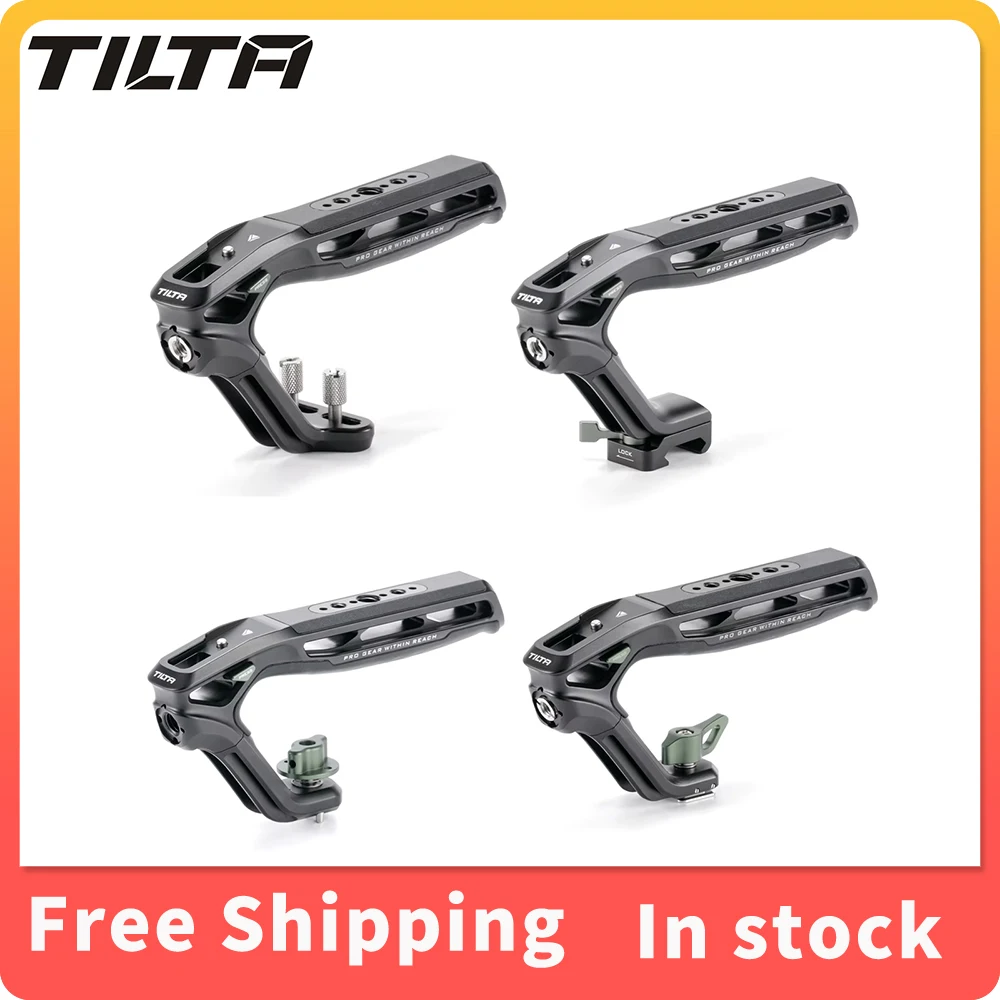 

TILTA TA-XTH Xeno Top Handle with Cold Shoe/1/4"-20 Locating Pins/NATO/Dual For Sony FX3 FX30 Camera Cage Accessories