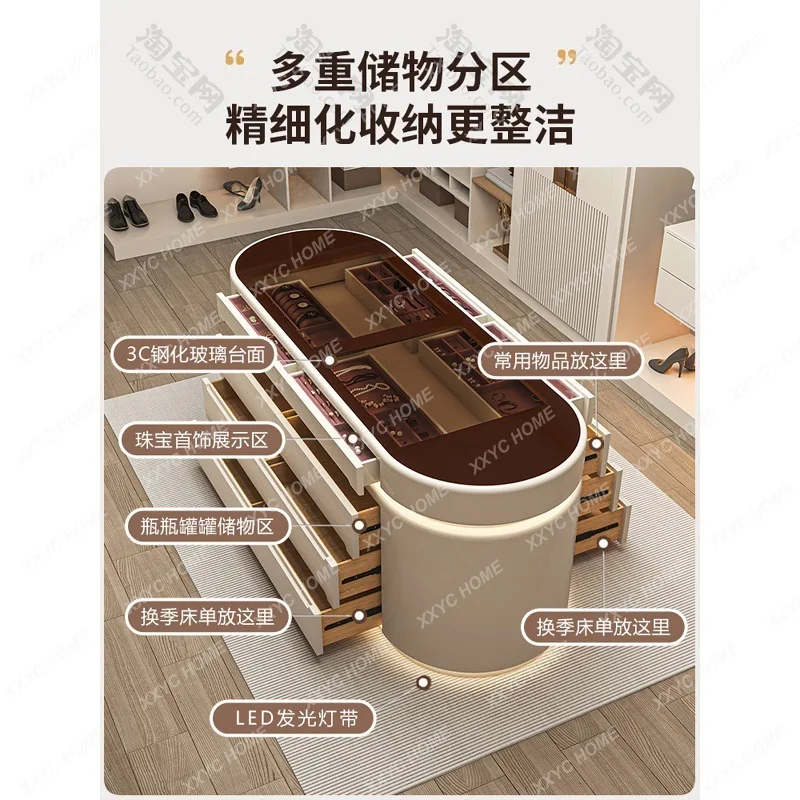 

Элегантный шкаф для хранения украшений с ящиком для ювелирных изделий