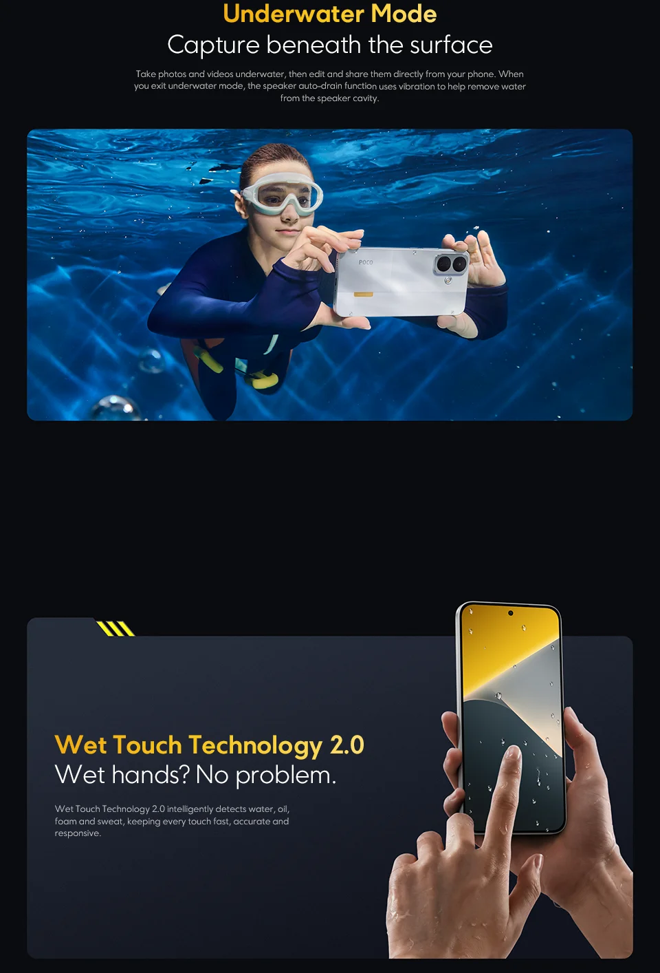 【World Premiere】Global Version POCO X8 5G Smartphone NFC 8340mAh battery 67W HyperCharge 50MP Camera Snapdragon 6s Gen 4