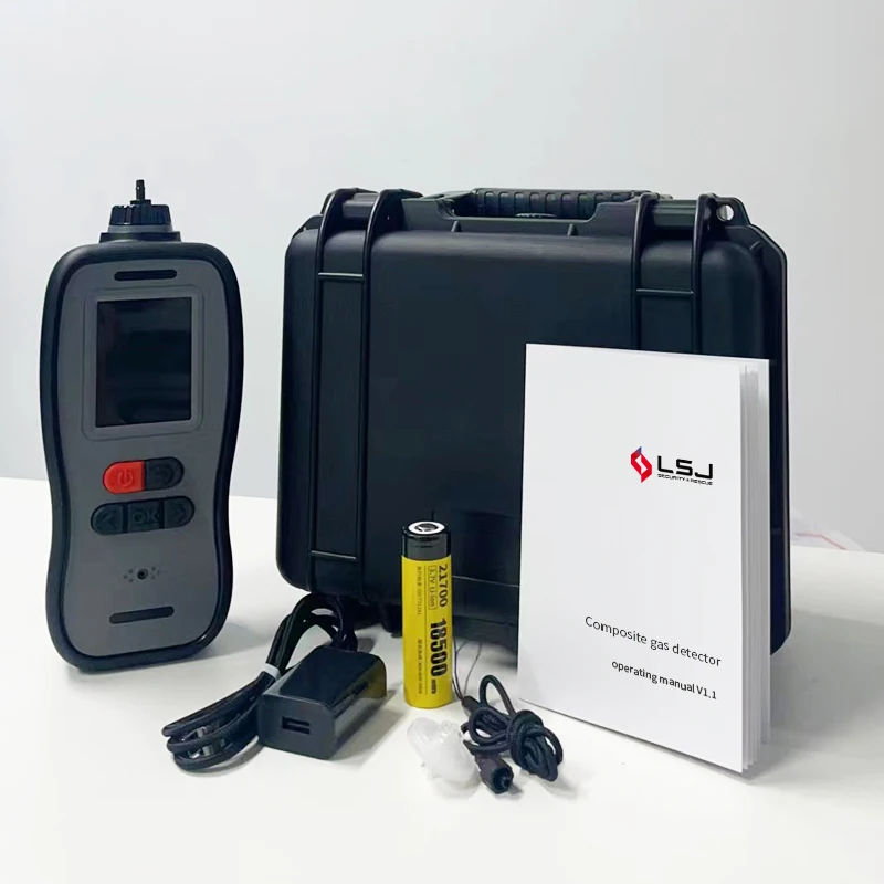Detector multigas portátil tipo bomba LSJ SEED-MG.