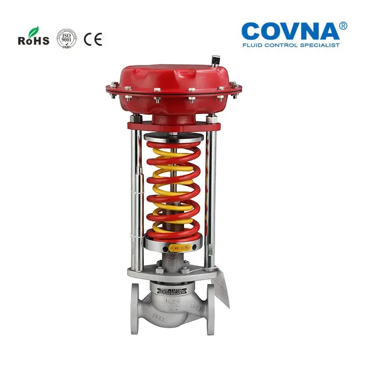 Covna Self-Operated Pressure Control Valve Stainless Steel Sensitive Action Small Pressure Fluctuation Automatic Control Valve