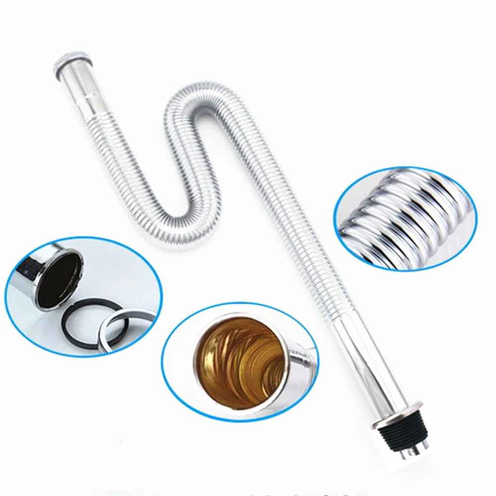 

Universal bellows deodorant sewer pipe drain pipe arbitrary bending S-bend P-bend U-shaped,L24338
