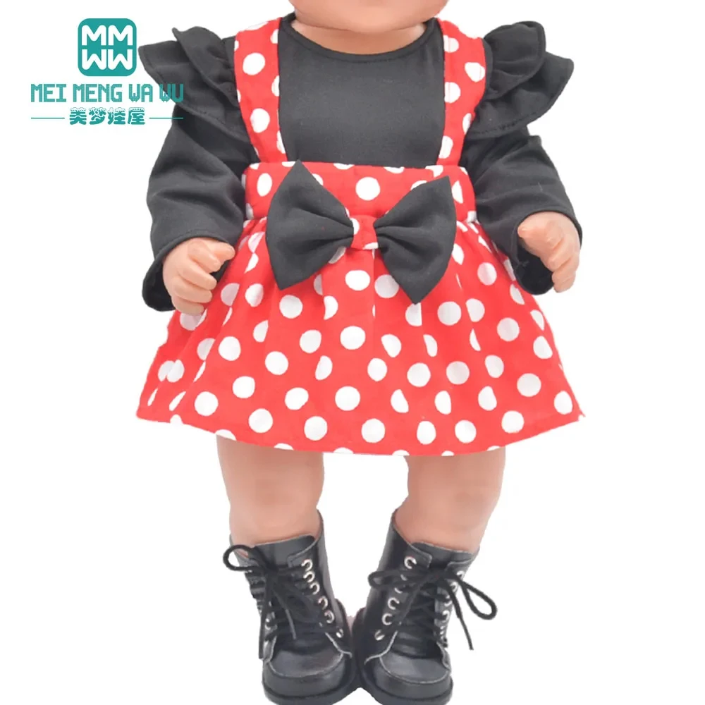 40cm New Born Doll Clothes cotton trench coat jumpsuit suit