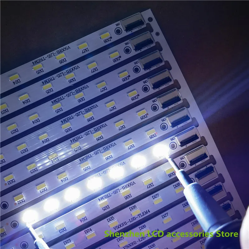 

100%NEW FOR Original skyworth 50E6CRD article lamp V500HK1-LS5 V500H1-LS5-TREM4 V500H1-LS5-TLEM4 1PCS=28LED 315MM