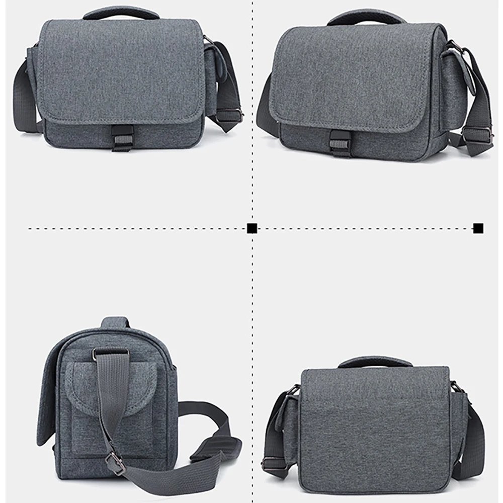 حقيبة حمل لجهاز العرض Magcubic L018 حقيبة تخزين إسفنجية سميكة مضادة للصدمات لـ L018 حقيبة حمل كاميرا EOS مماثلة لجهاز العرض