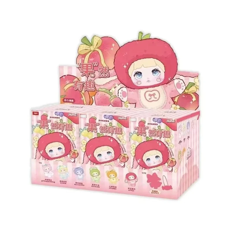 

Nommi Interesting Fruit Blind Box Nommi V3 Vinyl Doll Surprise Box Cute Action Figure Mystery Bag Pendant Doll Toys Gift