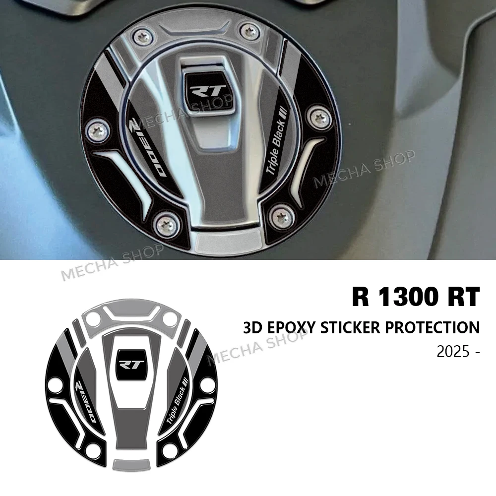 For R 1300 RT R1300RT R 1300RT 2025 Triple Black Alpine White Impulse  Accessories Fuel Cover Protection Kit